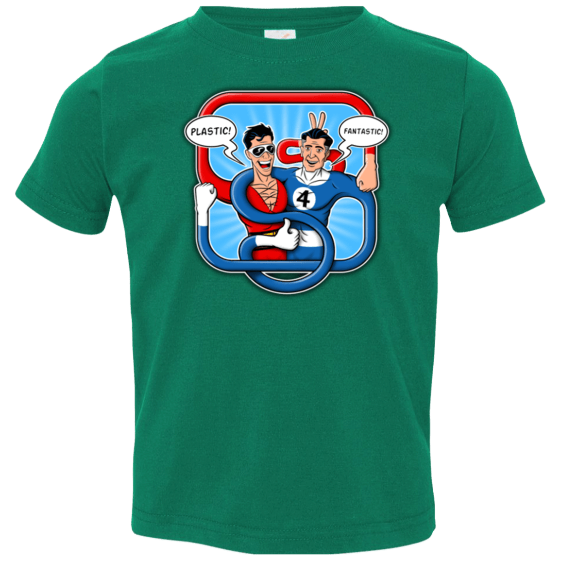 T-Shirts Kelly / 2T Plastic Fantastic Toddler Premium T-Shirt