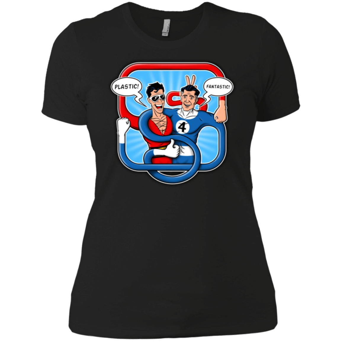 T-Shirts Black / X-Small Plastic Fantastic Women's Premium T-Shirt