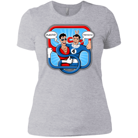 T-Shirts Heather Grey / X-Small Plastic Fantastic Women's Premium T-Shirt