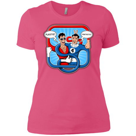 T-Shirts Hot Pink / X-Small Plastic Fantastic Women's Premium T-Shirt
