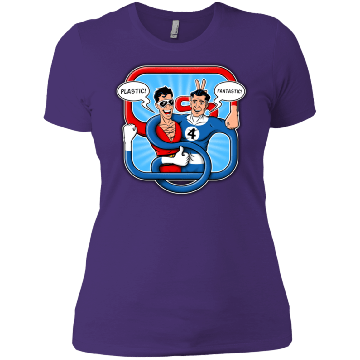 T-Shirts Purple / X-Small Plastic Fantastic Women's Premium T-Shirt