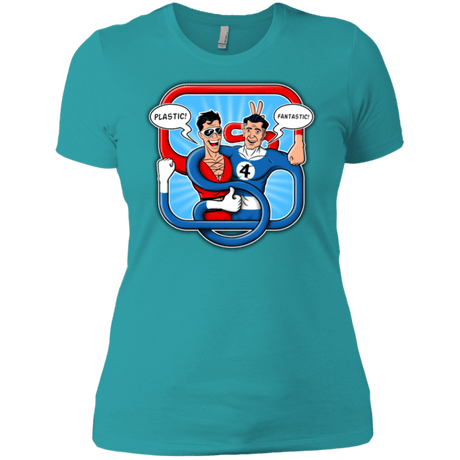 T-Shirts Tahiti Blue / X-Small Plastic Fantastic Women's Premium T-Shirt