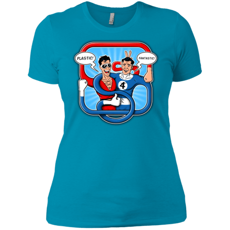 T-Shirts Turquoise / X-Small Plastic Fantastic Women's Premium T-Shirt