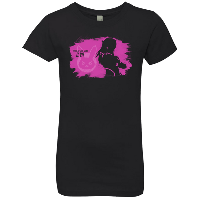 T-Shirts Black / YXS Play of the Game Dva Girls Premium T-Shirt
