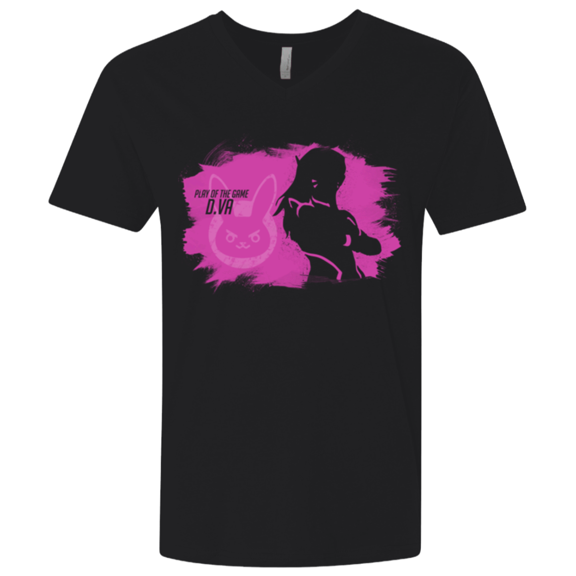 T-Shirts Black / X-Small Play of the Game Dva Men's Premium V-Neck