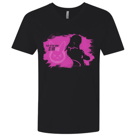 T-Shirts Black / X-Small Play of the Game Dva Men's Premium V-Neck
