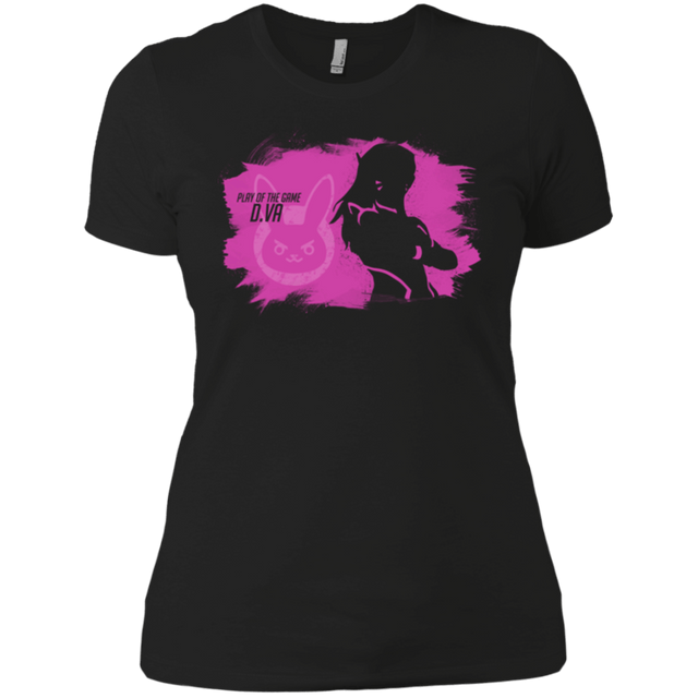 T-Shirts Black / X-Small Play of the Game Dva Women's Premium T-Shirt