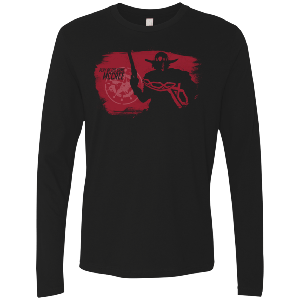 T-Shirts Black / Small Play of the Game McCree Men's Premium Long Sleeve