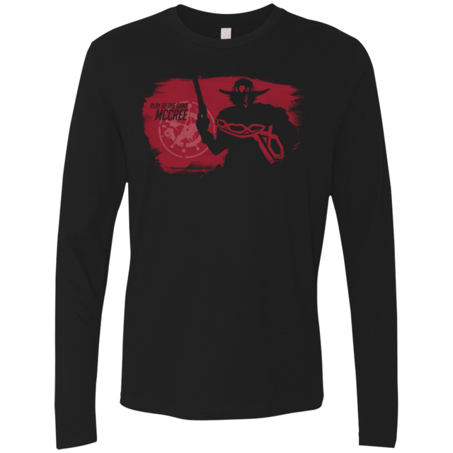 T-Shirts Black / Small Play of the Game McCree Men's Premium Long Sleeve