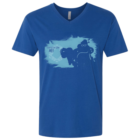 T-Shirts Royal / X-Small Play of the Game Mei2 Men's Premium V-Neck