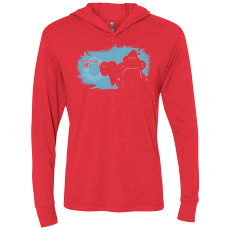 T-Shirts Vintage Red / X-Small Play of the Game Mei2 Triblend Long Sleeve Hoodie Tee