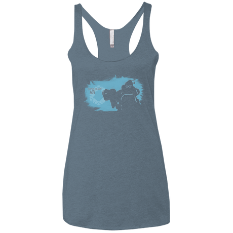 T-Shirts Indigo / X-Small Play of the Game Mei2 Women's Triblend Racerback Tank