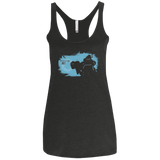 T-Shirts Vintage Black / X-Small Play of the Game Mei2 Women's Triblend Racerback Tank