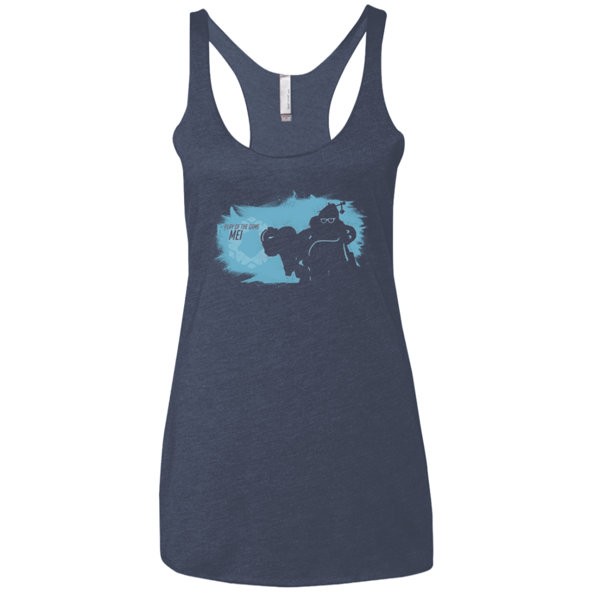 Play of the Game Mei2 Women's Triblend Racerback Tank