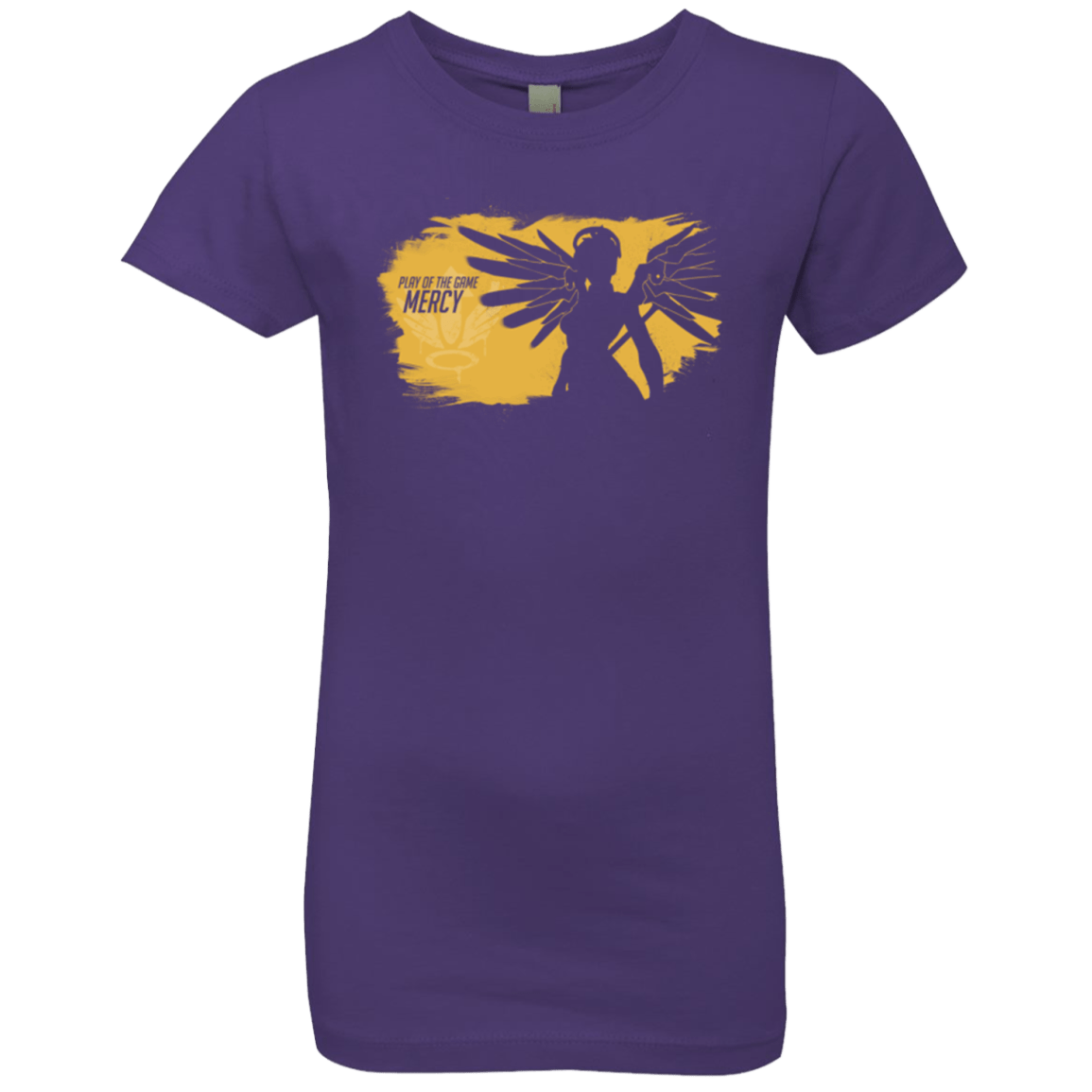 T-Shirts Purple Rush / YXS Play of the Game Mercy Girls Premium T-Shirt