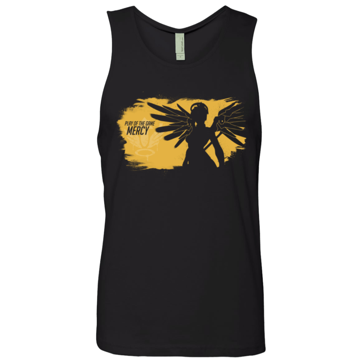 T-Shirts Black / Small Play of the Game Mercy Men's Premium Tank Top