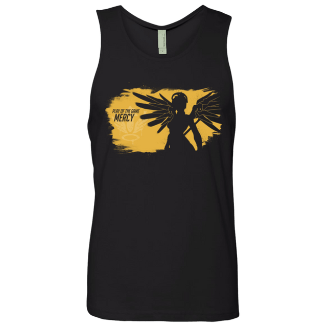 T-Shirts Black / Small Play of the Game Mercy Men's Premium Tank Top