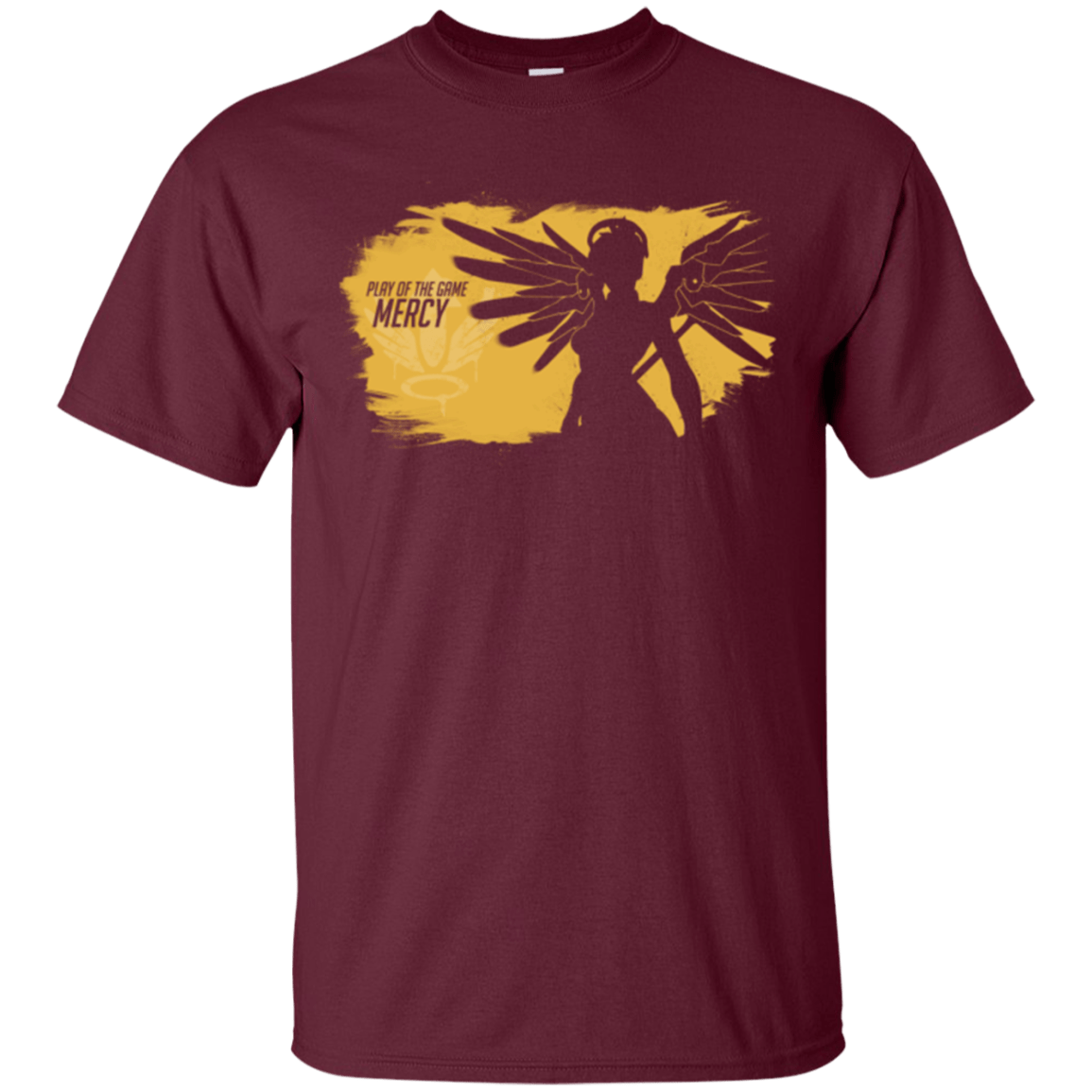 T-Shirts Maroon / Small Play of the Game Mercy T-Shirt