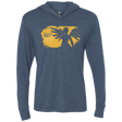 T-Shirts Indigo / X-Small Play of the Game Mercy Triblend Long Sleeve Hoodie Tee