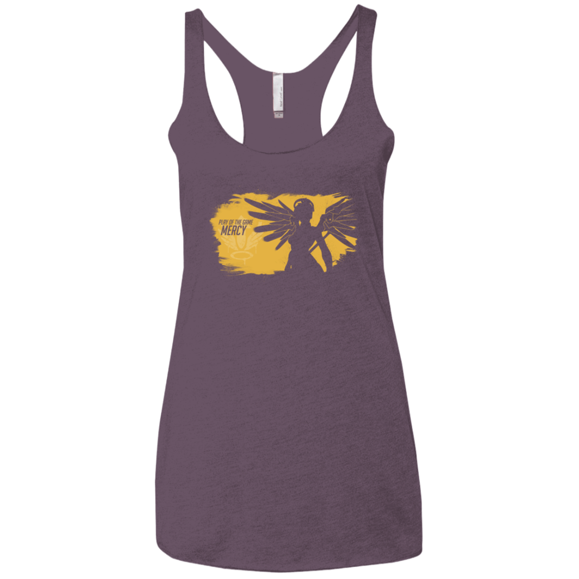 T-Shirts Vintage Purple / X-Small Play of the Game Mercy Women's Triblend Racerback Tank