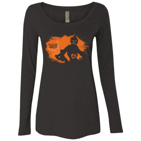 T-Shirts Vintage Black / Small Play of the Game Tracer Women's Triblend Long Sleeve Shirt