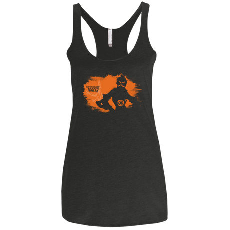 T-Shirts Vintage Black / X-Small Play of the Game Tracer Women's Triblend Racerback Tank