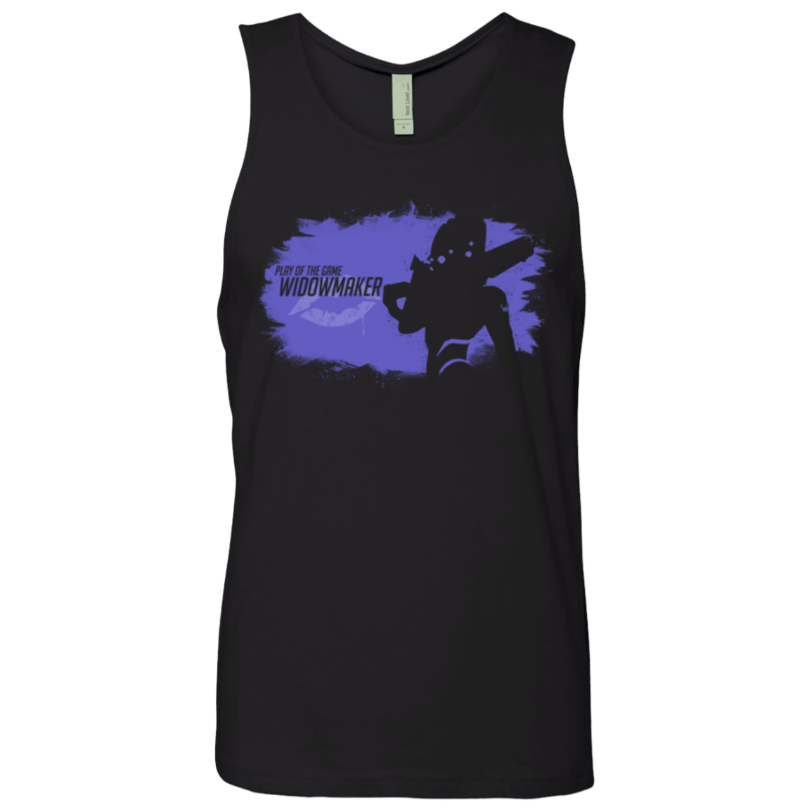 T-Shirts Black / Small Play of the Game Widowmaker Men's Premium Tank Top