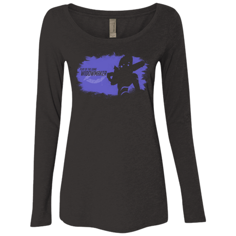 T-Shirts Vintage Black / Small Play of the Game Widowmaker Women's Triblend Long Sleeve Shirt
