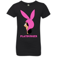 T-Shirts Black / YXS Playburger Girls Premium T-Shirt