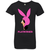 T-Shirts Black / YXS Playburger Girls Premium T-Shirt
