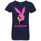 T-Shirts Midnight Navy / YXS Playburger Girls Premium T-Shirt