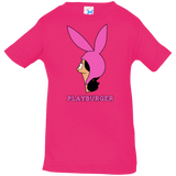 T-Shirts Hot Pink / 6 Months Playburger Infant Premium T-Shirt
