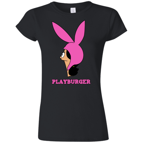 T-Shirts Black / S Playburger Junior Slimmer-Fit T-Shirt