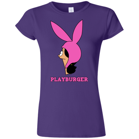 T-Shirts Purple / S Playburger Junior Slimmer-Fit T-Shirt