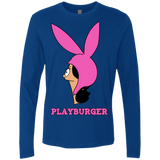 T-Shirts Royal / S Playburger Men's Premium Long Sleeve