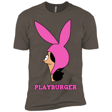 T-Shirts Warm Grey / X-Small Playburger Men's Premium T-Shirt