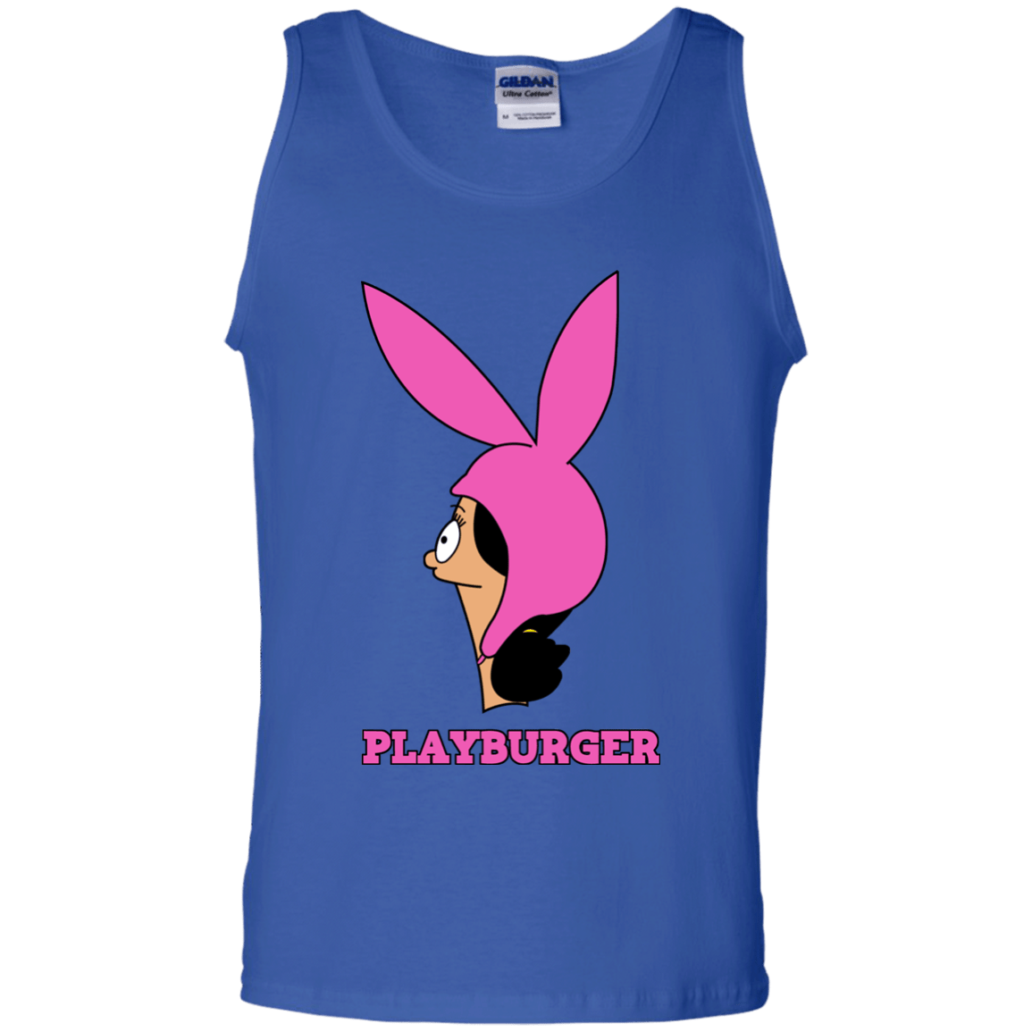 T-Shirts Royal / S Playburger Men's Tank Top
