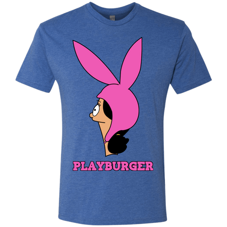 T-Shirts Vintage Royal / S Playburger Men's Triblend T-Shirt