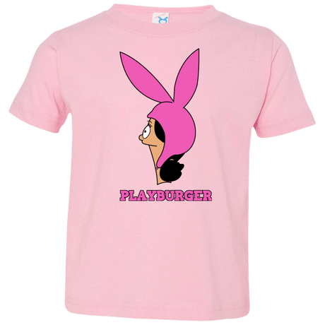 T-Shirts Pink / 2T Playburger Toddler Premium T-Shirt