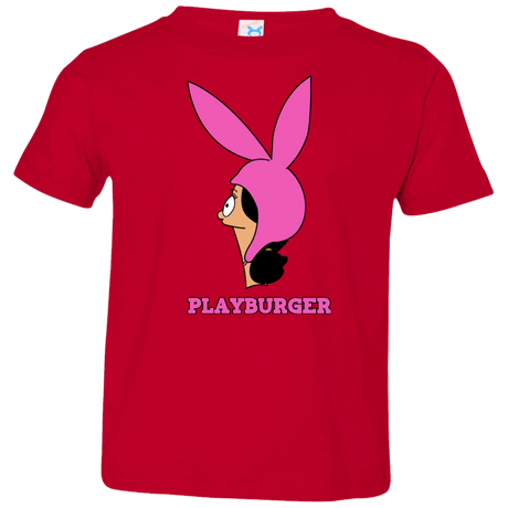 T-Shirts Red / 2T Playburger Toddler Premium T-Shirt