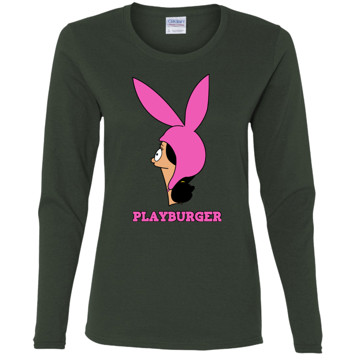 T-Shirts Forest / S Playburger Women's Long Sleeve T-Shirt