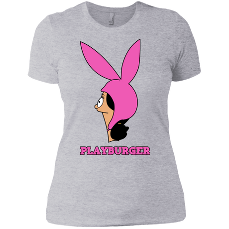 T-Shirts Heather Grey / X-Small Playburger Women's Premium T-Shirt