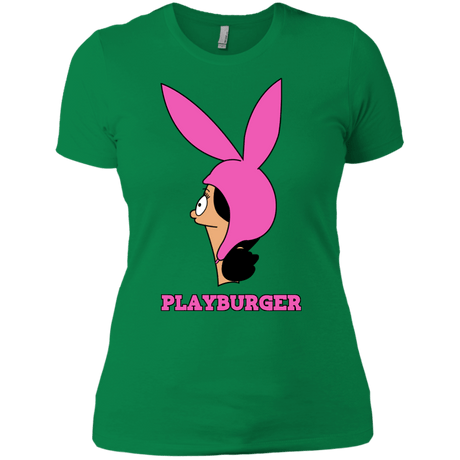 T-Shirts Kelly Green / X-Small Playburger Women's Premium T-Shirt