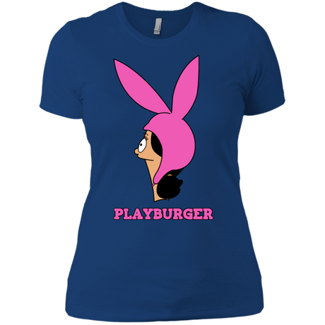 T-Shirts Royal / X-Small Playburger Women's Premium T-Shirt