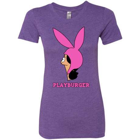 T-Shirts Purple Rush / S Playburger Women's Triblend T-Shirt