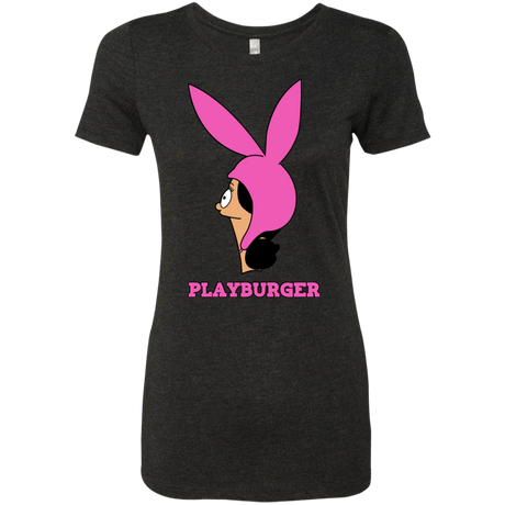 T-Shirts Vintage Black / S Playburger Women's Triblend T-Shirt