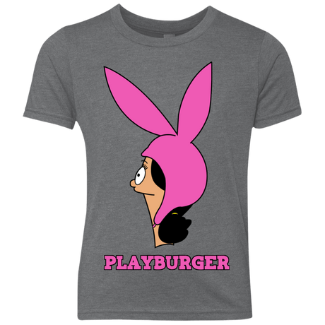 T-Shirts Premium Heather / YXS Playburger Youth Triblend T-Shirt