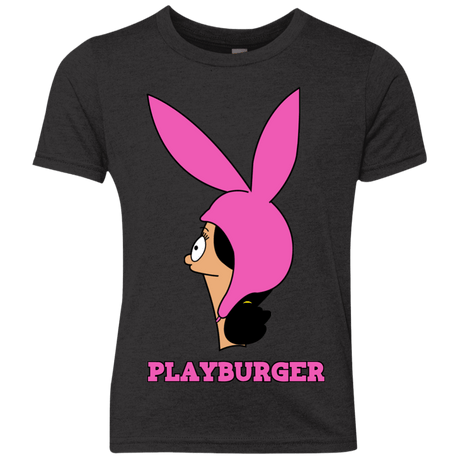 T-Shirts Vintage Black / YXS Playburger Youth Triblend T-Shirt