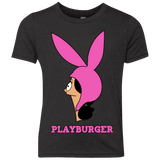 T-Shirts Vintage Black / YXS Playburger Youth Triblend T-Shirt