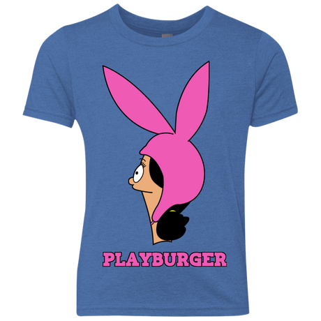 T-Shirts Vintage Royal / YXS Playburger Youth Triblend T-Shirt